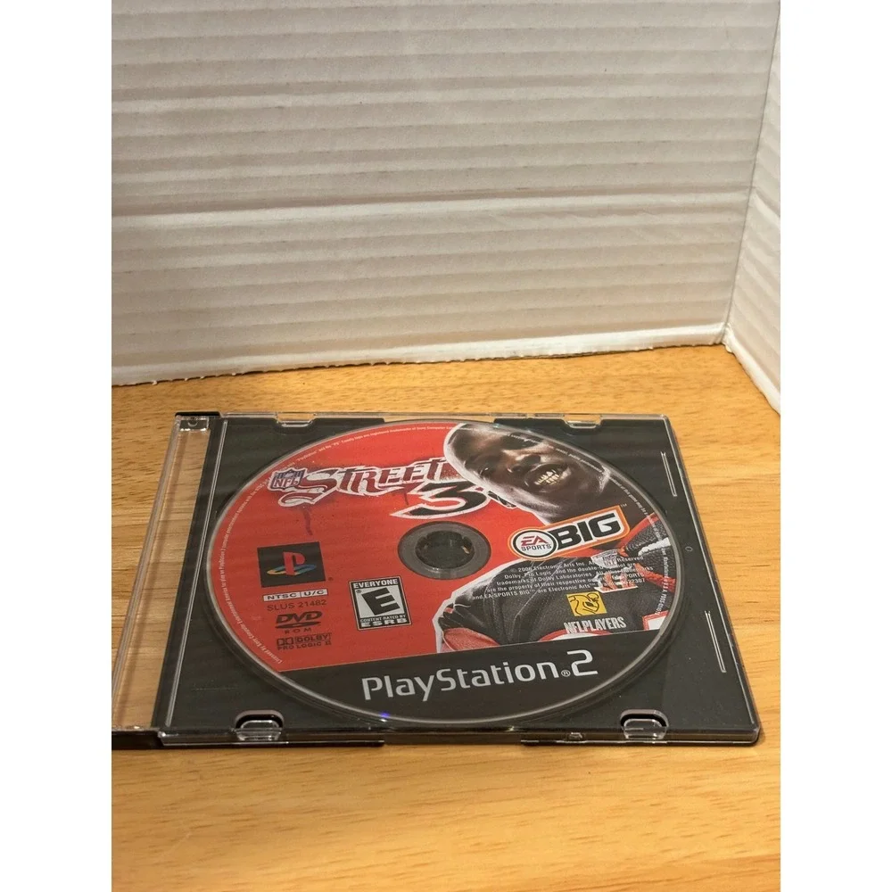 NFL Street 3 Sony PlayStation 2 PS2 EA Sports BIG SLUS-21482 Disc Only